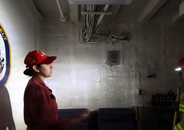 USS Roosevelt (DDG 80) Conducts DCTT Drill in the Red Sea