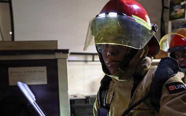 USS Roosevelt (DDG 80) Conducts DCTT Drill in the Red Sea