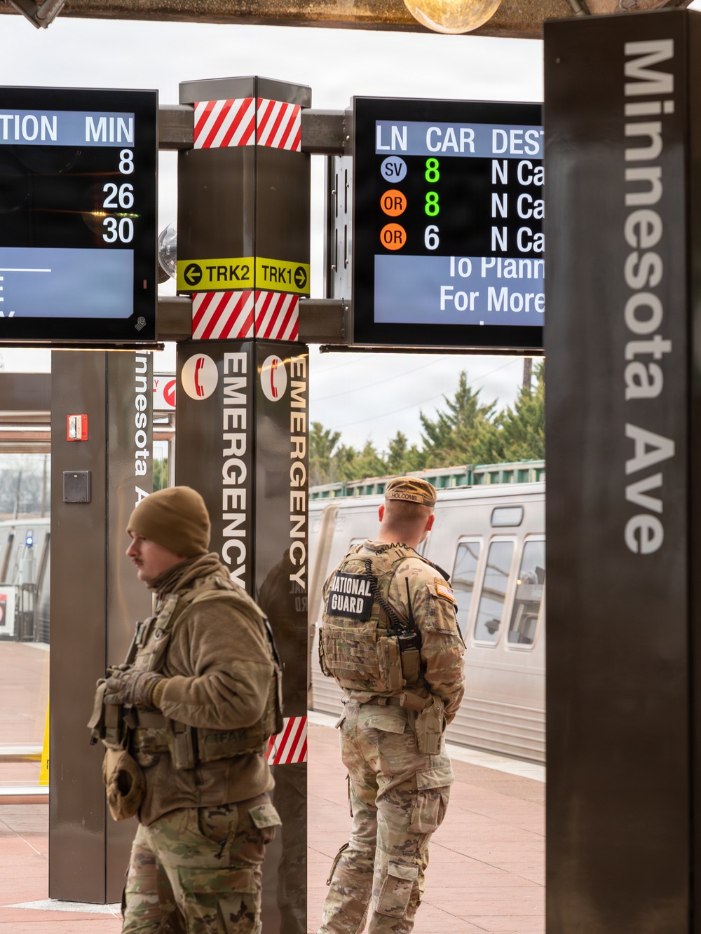 JTF - DC patrols additional metro stops