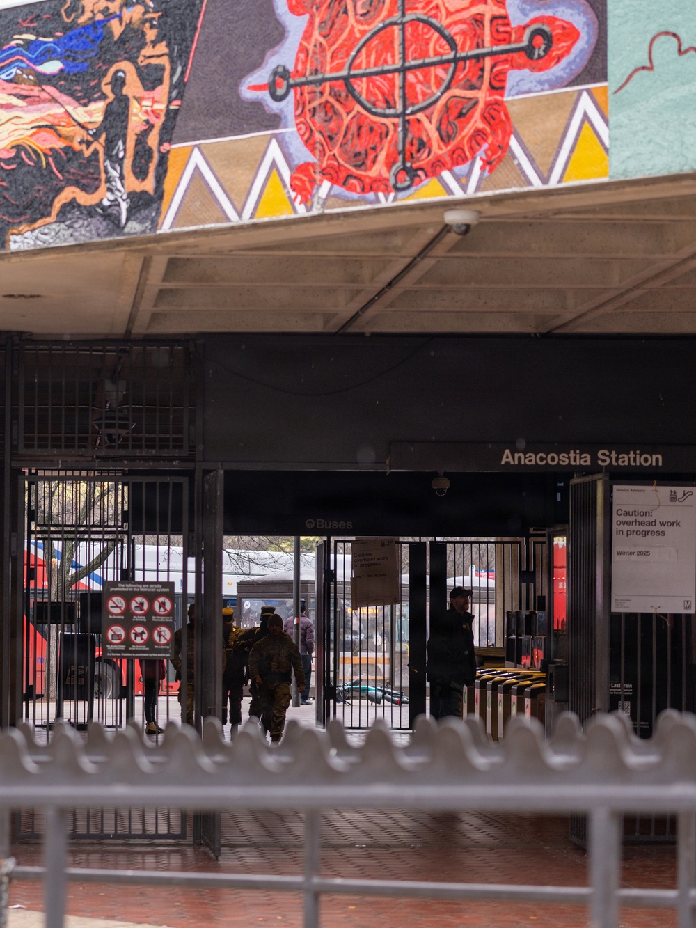 JTF - DC patrols additional metro stops