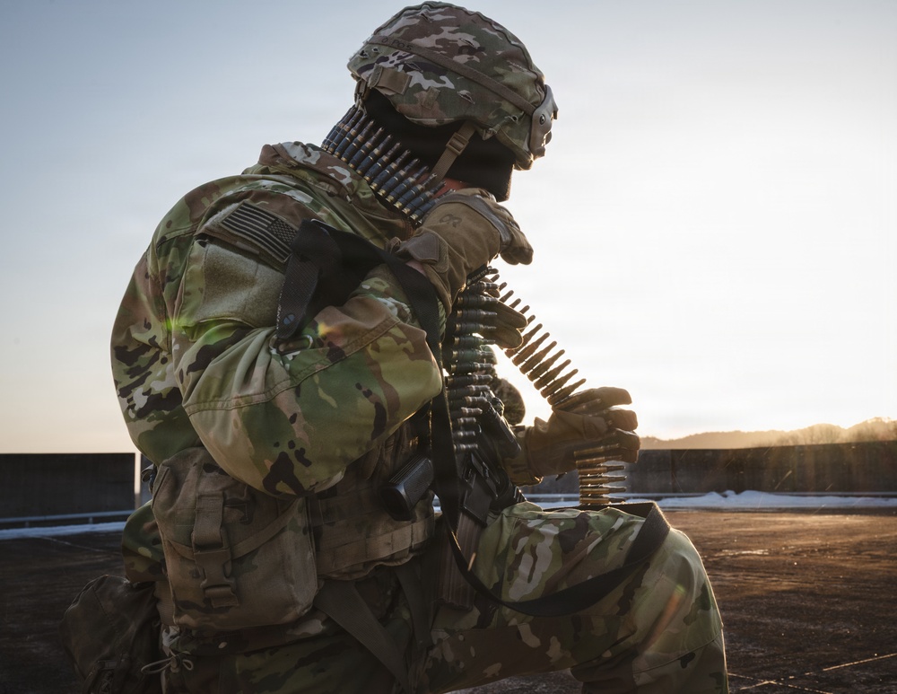 U.S. Army and Japan Self Defense Force Paratroopers Conducts Close Quarters Battle Training