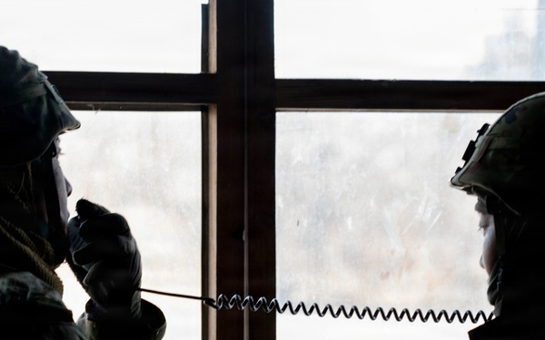 U.S. Army and Japan Self Defense Force Paratroopers Conducts Close Quarters Battle Training