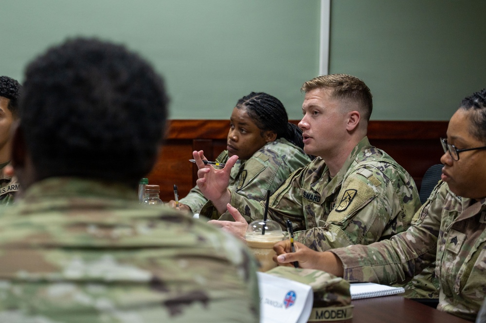 Junior enlisted Soldiers enhance leadership skills during Desert Forge