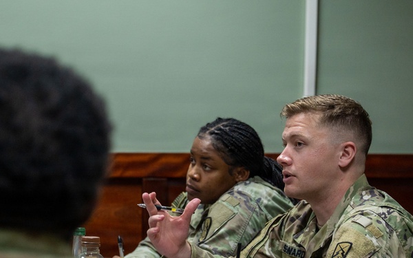 Junior enlisted Soldiers enhance leadership skills during Desert Forge