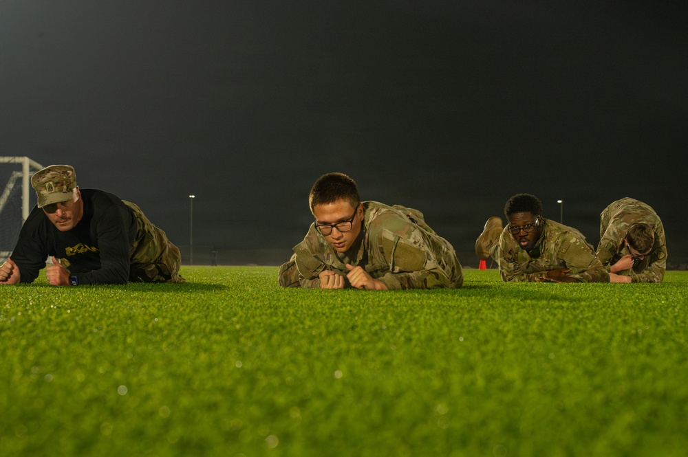 Junior enlisted Soldiers enhance leadership skills during Desert Forge