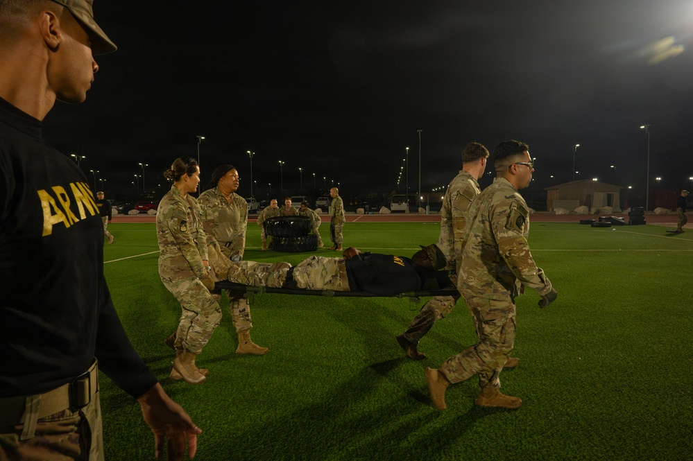 Junior enlisted Soldiers enhance leadership skills during Desert Forge