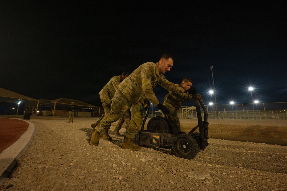 Junior enlisted Soldiers enhance leadership skills during Desert Forge
