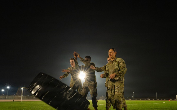 Junior enlisted Soldiers enhance leadership skills during Desert Forge