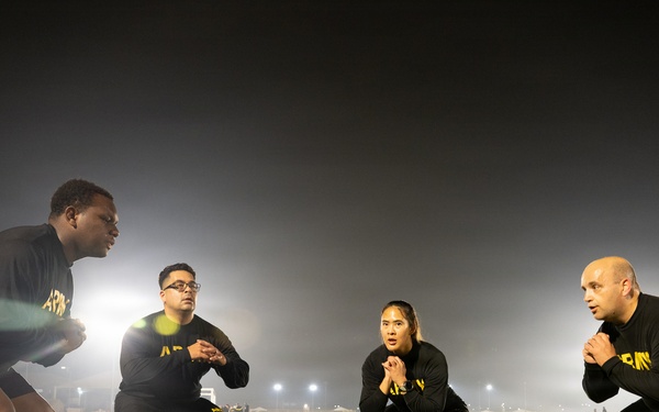 Junior enlisted Soldiers enhance leadership skills during Desert Forge