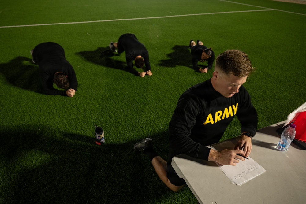 Junior enlisted Soldiers enhance leadership skills during Desert Forge