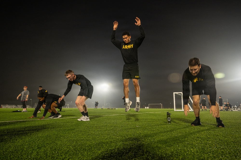 Junior enlisted Soldiers enhance leadership skills during Desert Forge