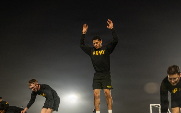 Junior enlisted Soldiers enhance leadership skills during Desert Forge