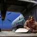 386th AEW Aircraft Metals Specialists Perform Maintenance on a C-130