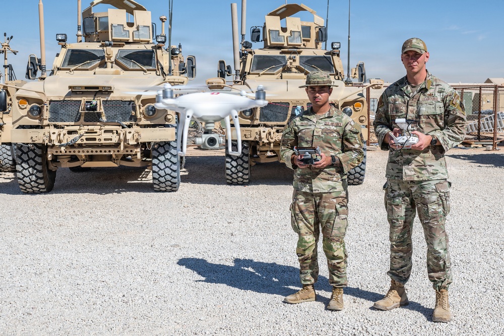 378th ESFS advances modernization efforts with Red Air and C-UxS