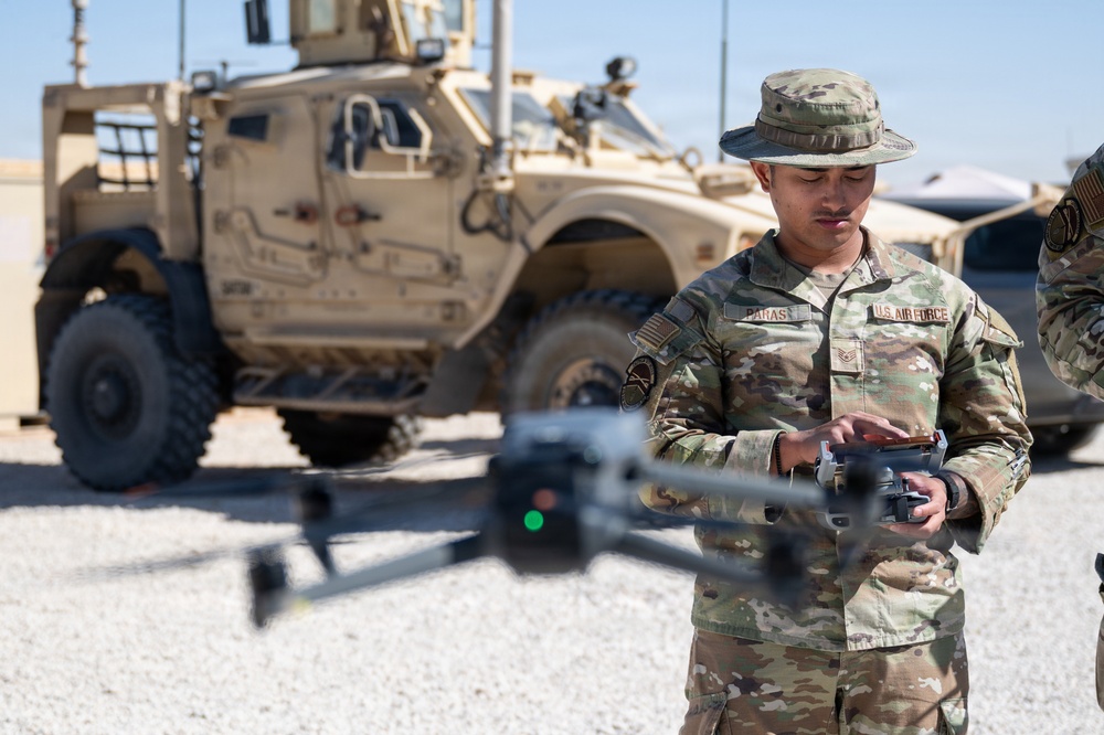 378th ESFS advances modernization efforts with Red Air and C-UxS