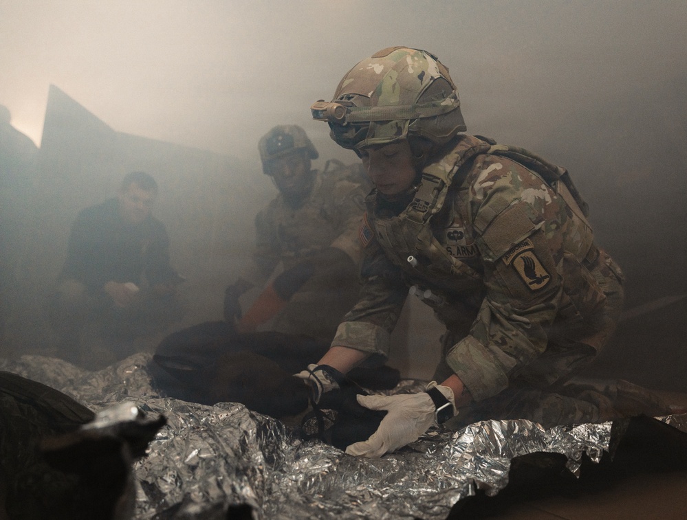 In tandem: married medics compete at the SETAF-AF Best Medic Competition