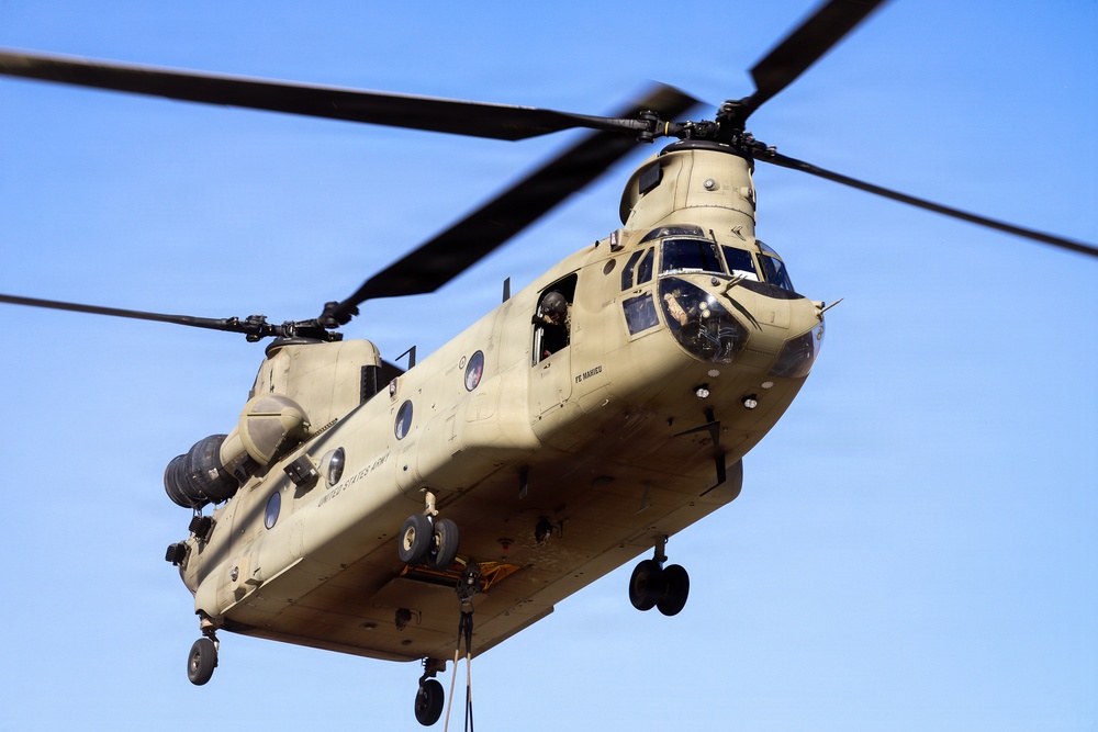 Southern border slingload operations