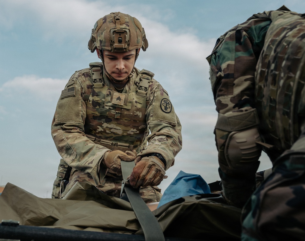In tandem: married medics compete at the SETAF-AF Best Medic Competition