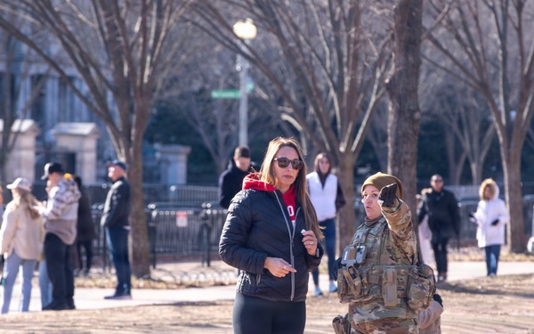 Florida and Mississippi Guard Members Conduct Security and Safety Patrols in Washington, D.C.