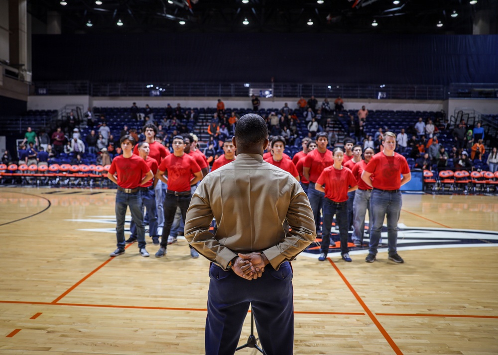 Enlistment Ceremony at UTSA