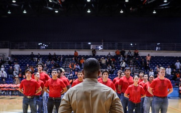 Enlistment Ceremony at UTSA