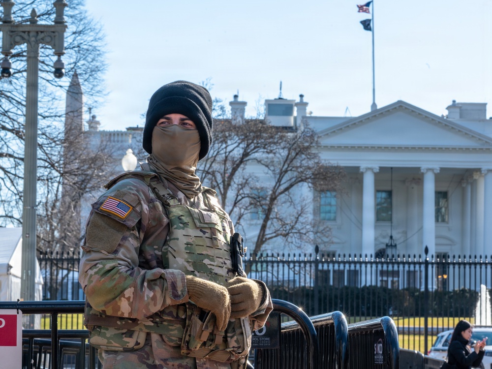 JTF -  DC patrols MLK memorial, White House