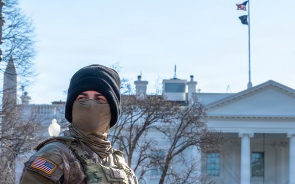 JTF -  DC patrols MLK memorial, White House