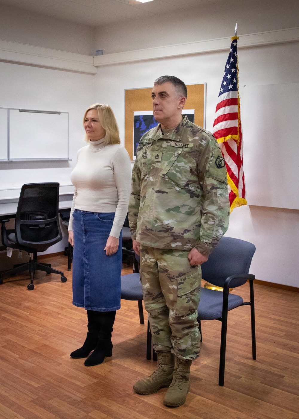 221st PAD Staff Sgt. Daniel Friedberg Retirement Ceremony