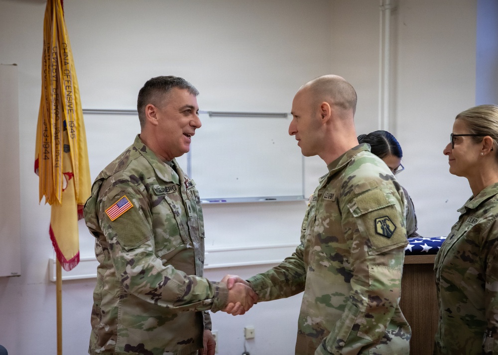 221st PAD Staff Sgt. Daniel Friedberg Retirement Ceremony