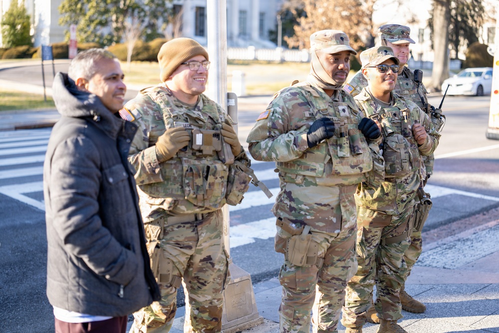 Visible Presence: Florida National Guard Supports D.C. Safe and Beautiful Mission