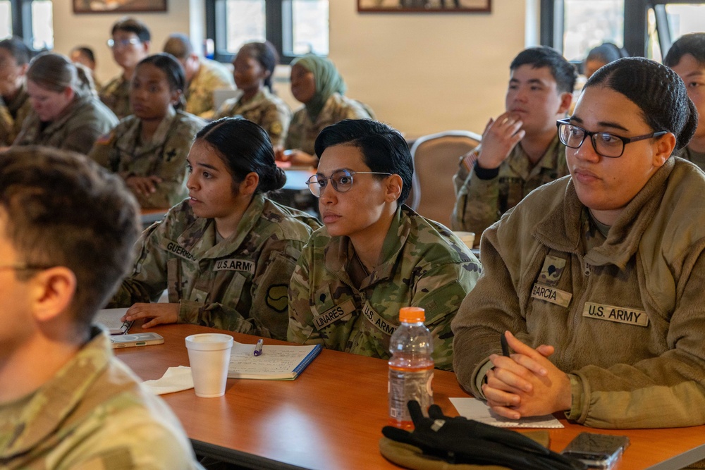 Supply specialists from U.S. Army Materiel Support Command–Korea and its subordinate units enhanced their proficiency in the Command Supply Discipline Program (CSDP) during the 19th ESC quarterly low-density training on Jan. 15.