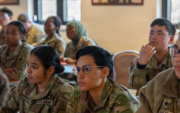 Supply specialists from U.S. Army Materiel Support Command–Korea and its subordinate units enhanced their proficiency in the Command Supply Discipline Program (CSDP) during the 19th ESC quarterly low-density training on Jan. 15.