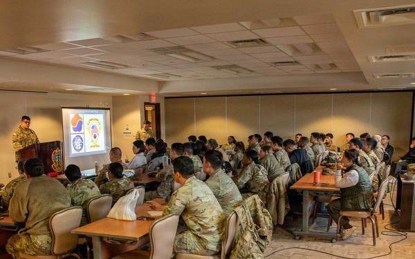 Supply specialists from U.S. Army Materiel Support Command–Korea and its subordinate units enhanced their proficiency in the Command Supply Discipline Program (CSDP) during the 19th ESC quarterly low-density training on Jan. 15.