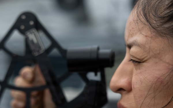 Spruance conducts routine operations