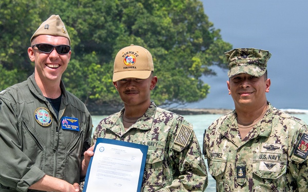 HM1 and IT2 Frocking