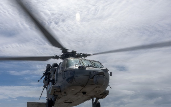 Spruance conducts routine operations