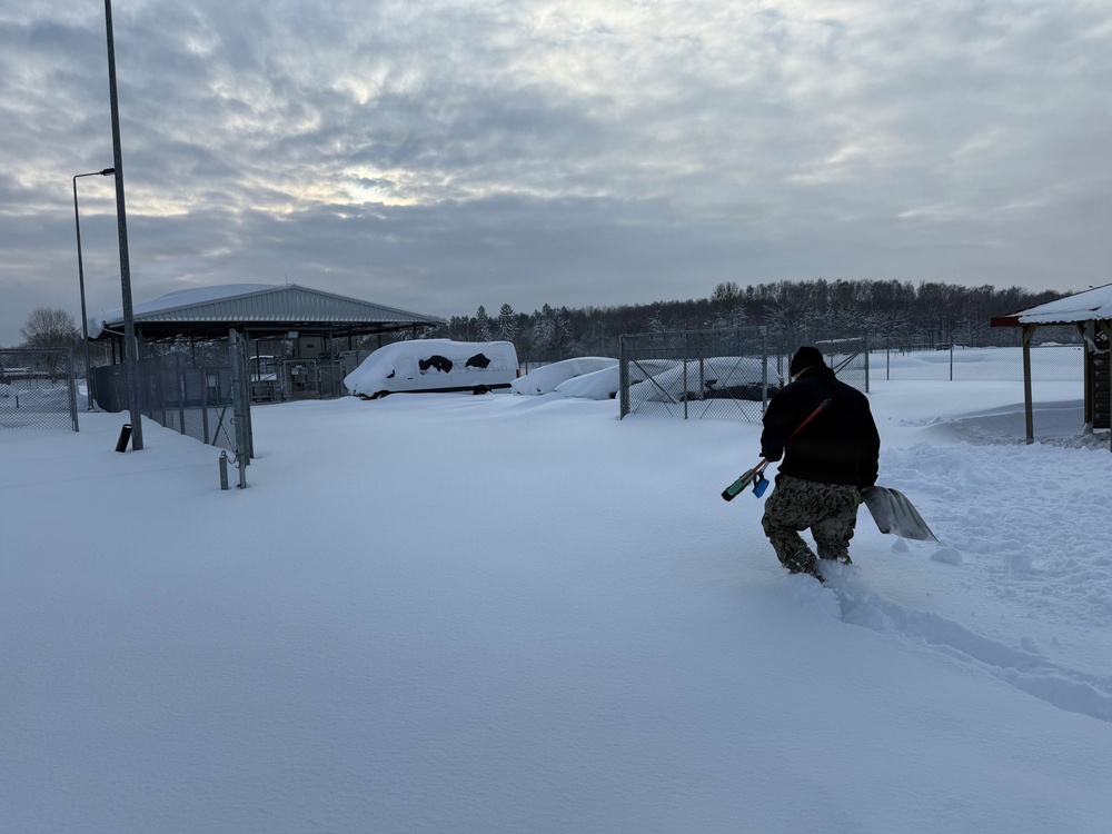 Snow Day in Redzikowo, Poland