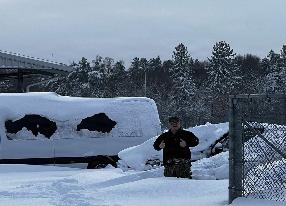 Snow Day in Redzikowo, Poland