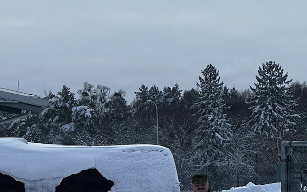 Snow Day in Redzikowo, Poland