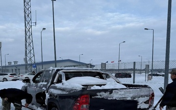 Snow Day in Redzikowo, Poland