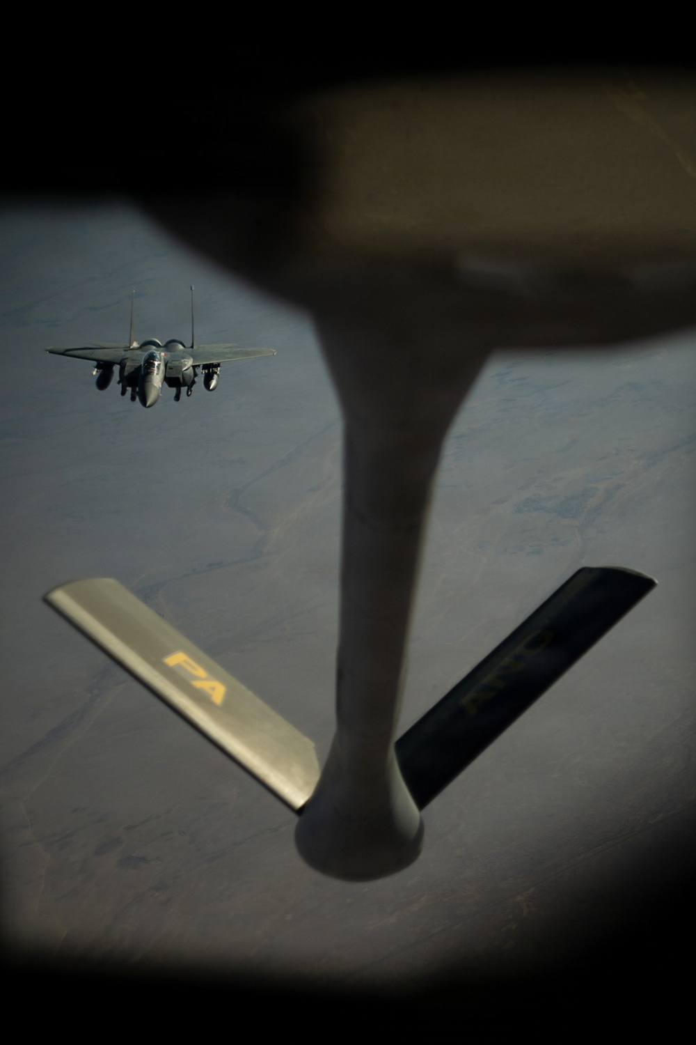 Aerial Refueling Strike Eagles