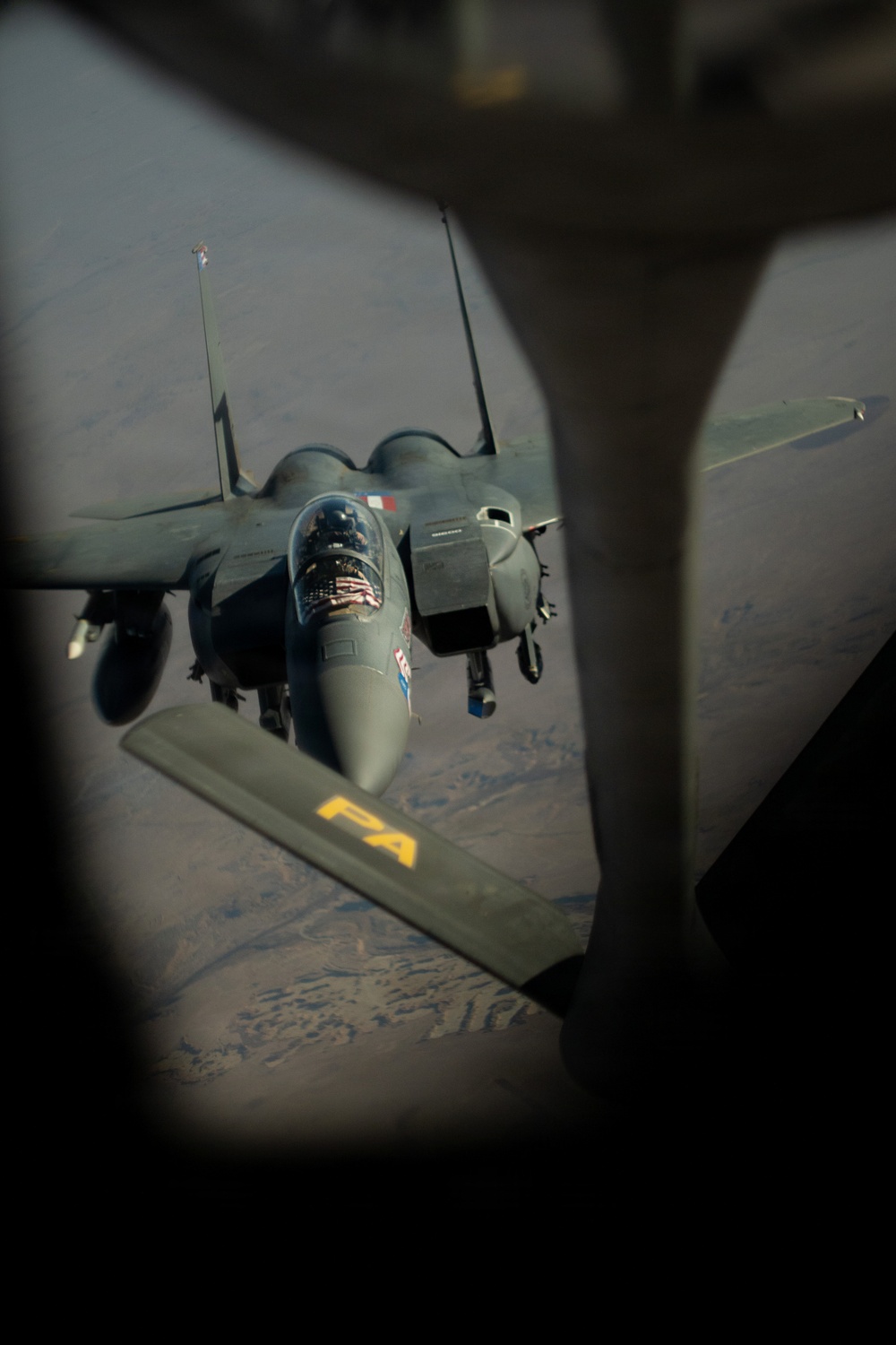 Aerial Refueling Strike Eagles