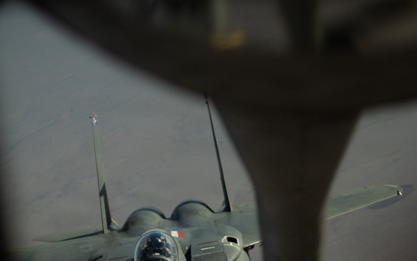 Aerial Refueling Strike Eagles