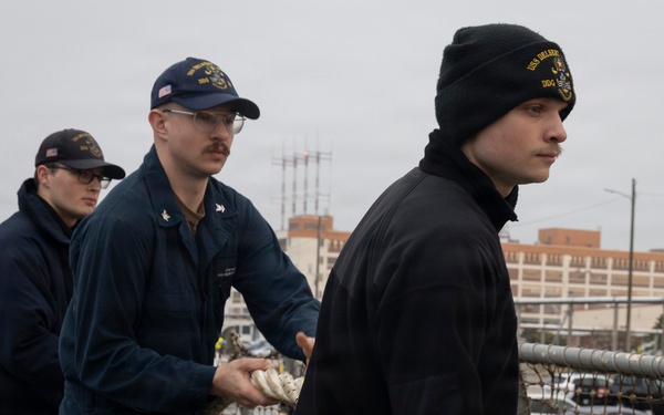 USS Delbert D. Black (DDG119) Departs Naval Station Norfolk