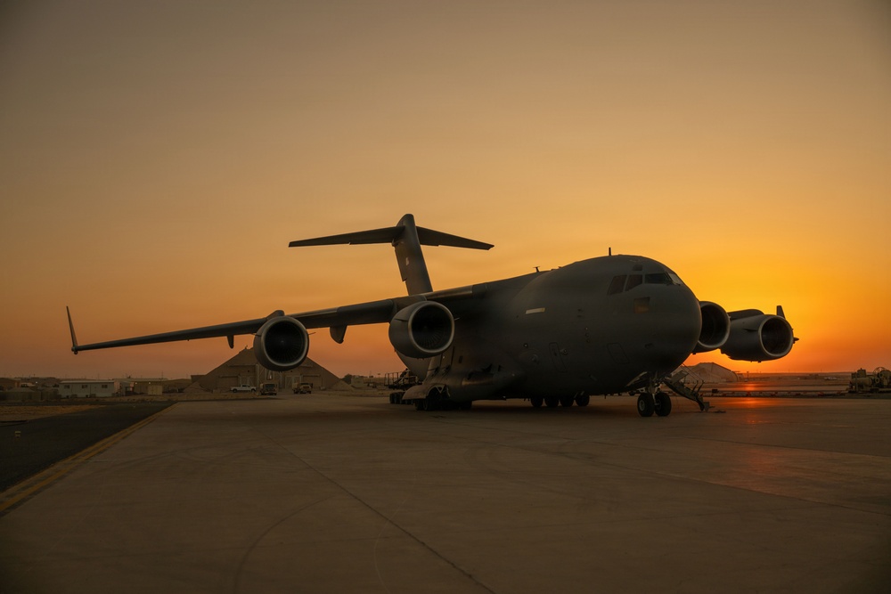 C-17 airlifts Bradley across AOR
