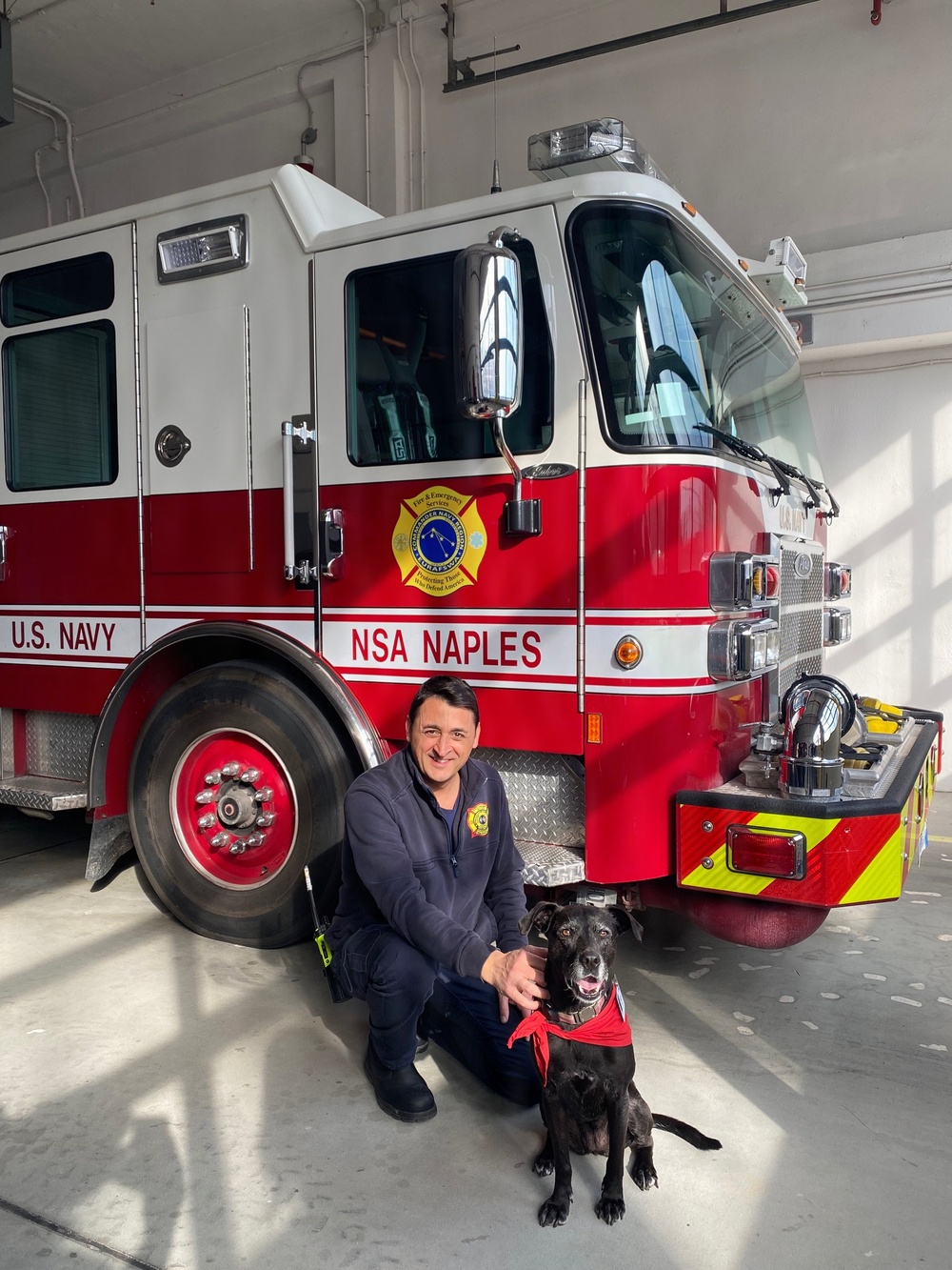 NSA Naples Fire Department Partners with Red Cross for Mental Health Support to Firefighters