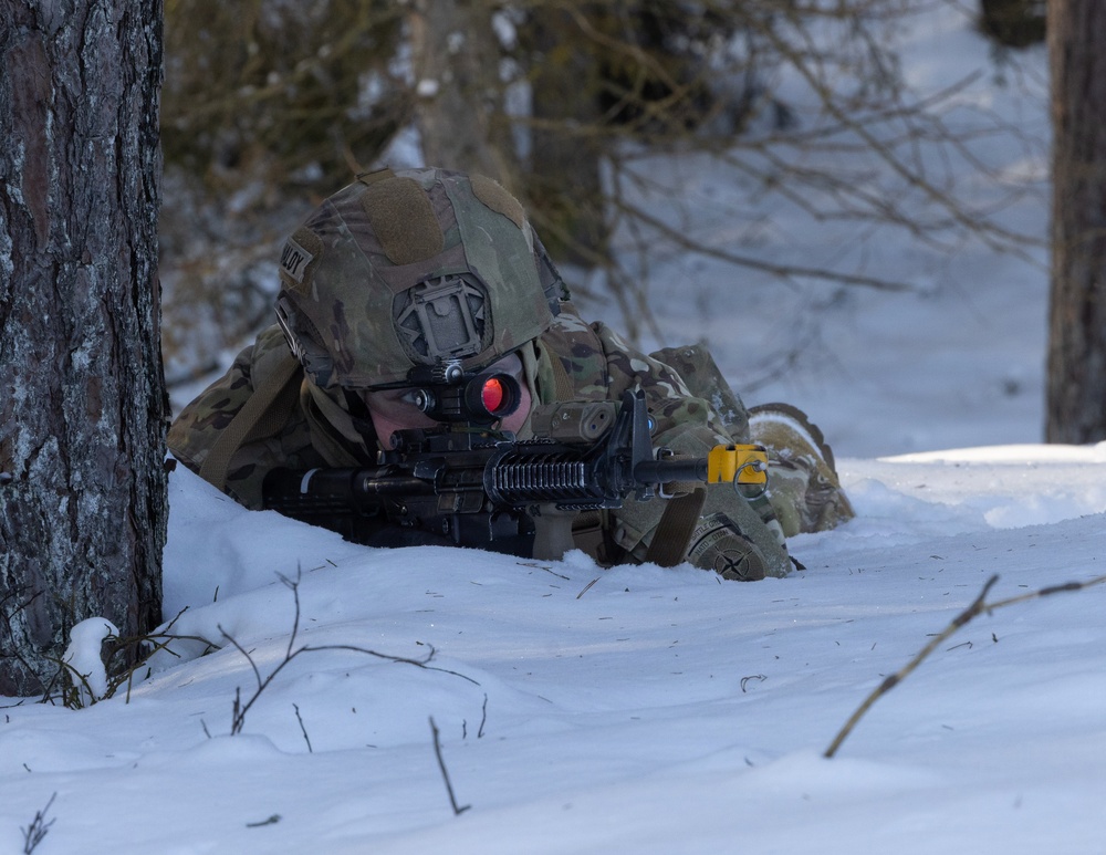 3-8 Cav Conducts Platoon STX lanes