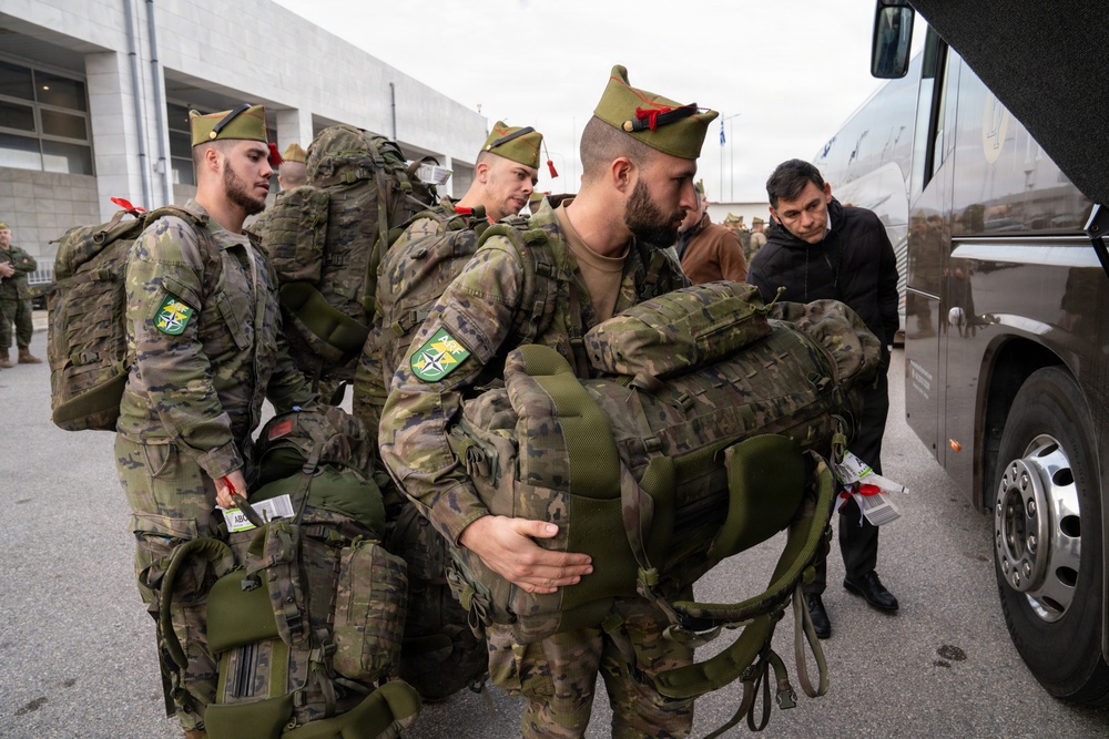 Steadfast Dart 2025: Spanish Forces arrive in Greece NATO Exercise