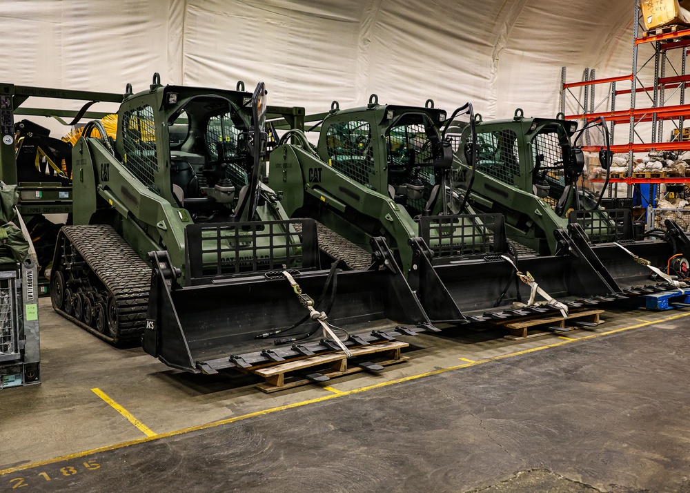 Prepositioned Equipment Staged for Inspection During Cold Response 26