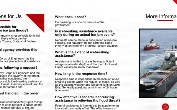 Federal Icebreaking Assistance Brochure (Side 2)